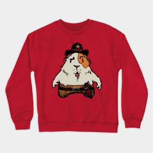 Cowboy Guinea Pig Crewneck Sweatshirt